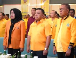 Perkuat Soliditas Kader, Bupati Halmahera Utara Hadiri Musda VI Golkar Malut