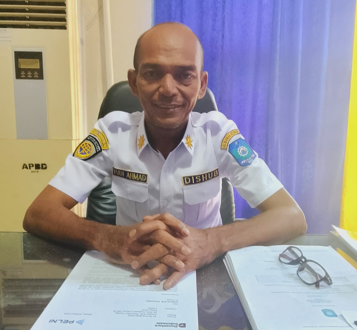 Kepala Dinas Perhubungan Halut, Wahyudin Ahmad (foto istimewa-kierahainsight.id)