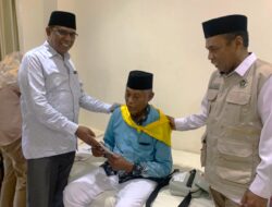 Wabup Halut Dampingi Proses Transit 17 Calon Jamaah Haji di Ternate