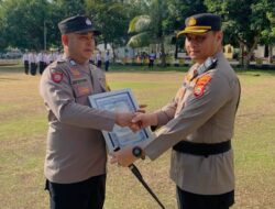 Polres Halut Beri Penghargaan Polisi Teladan, Satu Personel Dipecat Tidak Hormat