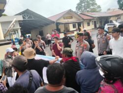 Ratusan Massa di Halut Turun ke Jalan, Desak Pembebasan “Mantri Sony” dan Evaluasi Kinerja Polisi