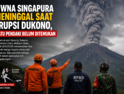 2 Pendaki WNA Tewas di Dukono, Tim SAR Cari Satu Korban Hilang