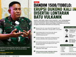 Erupsi Dukono Kali Ini Disebut Paling Berbahaya, Dandim 1508/Tobelo Buka Fakta Baru