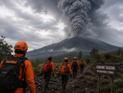 Sinyal SOS Muncul di Puncak Dukono, 5 Pendaki Dilaporkan Terluka