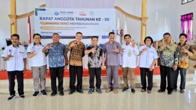 Dorong Kemandirian Ekonomi, Bupati Piet Resmi Buka RAT-XII KSP CU Pembaruan GMIH