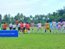 Menuju Semifinal, Delapan Tim Adu Nasib di Hari Terakhir Fase Grup Sepak Bola Porprov Malut