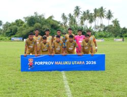 Halut Tundukkan Halsel 3-2 dalam Duel Sengit Porprov V Malut 2026