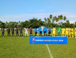 Sapu Bersih Dua Laga, Kota Ternate Bungkam Haltim Lewat Gol Tunggal M. Riski