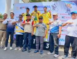 Kota Ternate Sapu Bersih Podium Balap Sepeda Porprov V, Medali Emas Diraih dengan Selisih Tipis