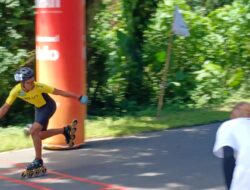 Usai Borong Emas 1.000 Meter, Halut Kembali Sabet Gelar Juara Nomor 500 Meter Sepatu Roda PORPROV V Malut