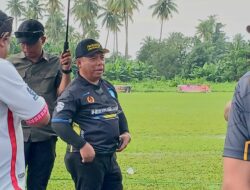 Cuaca Ekstrem Tunda Laga Ternate vs Halbar, Bupati Piet Turun Langsung Tangani Venue