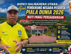Bupati Halmahera Utara Ajak Pendukung Negara Peserta Piala Dunia 2026 Ikuti Pawai Persaudaraan