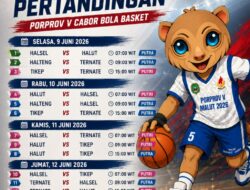 16 Laga Basket Porprov V Malut Siap Ramaikan Arena Kompetisi
