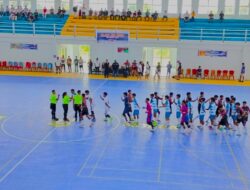 Tembus Final di Hadapan Publik Sendiri, Tim Futsal Halmahera Utara Sabet Medali Perak Porprov V Malut 2026