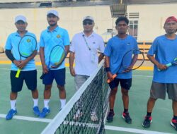 Halut Selangkah Lagi Raih Emas Tenis Lapangan Porprov V Maluku Utara