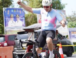 Atlet Halmahera Utara Tembus Podium Kelas Master Balap Sepeda Porprov V, Tiga Wakil Tuan Rumah Masuk Lima Besar