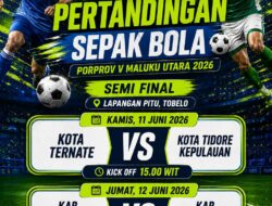 Satu Langkah Menuju Emas, Empat Tim Terbaik Siap Tempur di Semifinal Porprov Malut