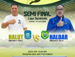 Satu Langkah Menuju Emas, Halut Hadapi Halbar di Semifinal Porprov Malut