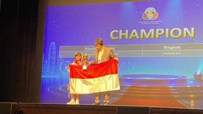 Dari Tobelo ke Panggung Dunia: Kisah Leandra, Bocah Kelas 3 SD yang Menaklukkan Olimpiade Sains Internasional di Singapura