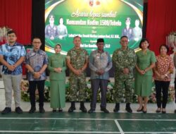 Pimpinan DPRD Halut Hadiri Pisah Sambut Dandim 1508/Tobelo, Tegaskan Komitmen Kemitraan Strategis