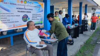 Pemkab Halut Dukung Gerakan Peduli Lingkungan Lewat Bakti Sosial di Pasar Wosia