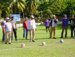 Wabup Halut Buka Turnamen Pemuda Cup I di Galela Utara, Perkuat Pembinaan Atlet Muda