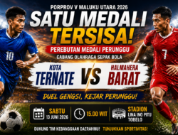 Satu Medali Tersisa, Ternate dan Halbar Berebut Perunggu Porprov Malut V 2026