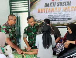 Kodim 1508/Tobelo Khitan 32 Anak di Malifut
