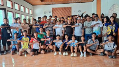 Bupati Piet Datangi Kontingen Halut di Morotai, Suntik Semangat Atlet POPDA XII