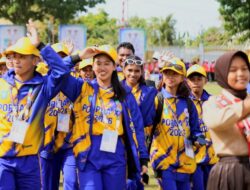 Tim Basket Putri Halut Takluk dari Kota Ternate di POPDA XII