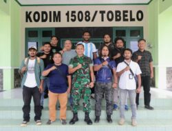 PWI Halmahera Utara dan Kodim 1508/Tobelo Perkuat Sinergi Keterbukaan Informasi Publik