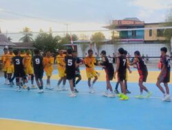 Voli Putra Halut Bungkam Tuan Rumah Morotai 3-1, Jaga Tren Positif di POPDA XII