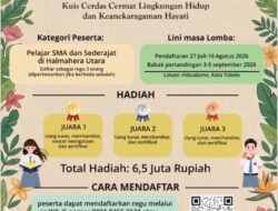Festival Kehatimu Hadir di Tobelo, Pelajar Diajak Adu Wawasan Lingkungan Berhadiah Rp6,5 Juta