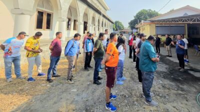 Sekda Halut Pimpin Kerja Bakti Sambut Retret dan Tahbisan Imam Keuskupan Amboina