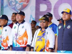 Bupati Piet Hadiri Pembukaan POPDA XII, Wagub Sarbin Target Lahir Atlet Berprestasi