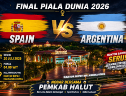Halut Gelar Nobar Final Spanyol vs Argentina