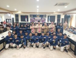 Sekda Halut Lepas Kontingen Pramuka Menuju Jambore Nasional XII