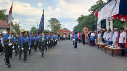 47 Peserta Ramaikan Gerak Jalan Indah SMA, Pemkab Halut Tekankan Nasionalisme dan Disiplin