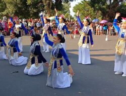 Disdukcapil Halut Meriahkan HUT ke-81 RI, Padukan Tari Tradisional Tobelo dan Tarian Nusantara