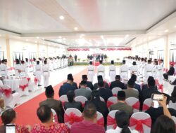 Paskibraka Halmahera Utara 2026 Resmi Dikukuhkan, Ini Pesan Bupati Piet