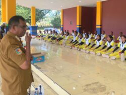 🔥 H-7 Menuju 17 Agustus, Wabup Halut Cek Langsung Kesiapan Paskibraka