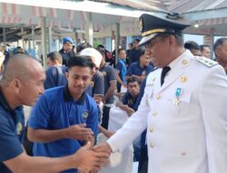 ‎Wabup Kasman Serahkan Remisi HUT ke-81 RI kepada 123 Narapidana Lapas Tobelo