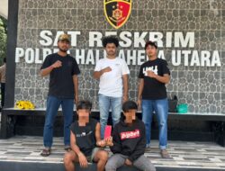 Dua Remaja Diamankan Resmob Canga Polres Halut, Kasus Pencurian Terungkap