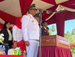 Wabup Kasman Pimpin Upacara HUT ke-81 RI di Galela, Semangat Perjuangan Diteguhkan