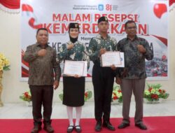 Malam Resepsi HUT RI ke-81, Bupati Piet Hein Babua Apresiasi Paskibraka Halmahera Utara