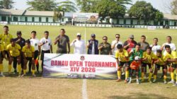 Banau Open XIV 2026 Dibuka, Wabup Kasman Dorong Sepak Bola Halut Naik Kelas