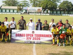 Banau Open XIV 2026 Dibuka, Wabup Kasman Dorong Sepak Bola Halut Naik Kelas