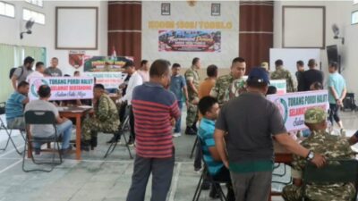 ‎Adu Strategi di Meja Domino, Koramil Tobelo Juara Turnamen HUT ke-81 TNI