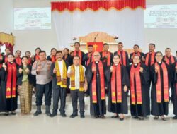 Resmikan Gereja GMIH Kristus Itu Raja Pitu, Bupati Halut Soroti Peran Keluarga
