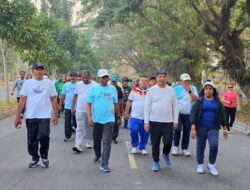 Dorong Olahraga Sekaligus UMKM, Wabup Halut dan KORMI Gagas Car Free Day Rutin